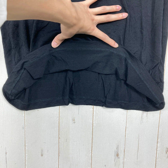 【Men's L ブラック系】 Elkex（エルケクス） メリノウール クルーネック ティー Merino Wool Crew Neck Tee メリノウール ウェア トップス インナー シャツ ショートスリーブTシャツ クルーネック ウール z00059317