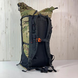 均码绿色 Yamatomichi (Yama to Michi) THREE Multicam 网眼尼龙储物背包，容量 30L-54L，X-Pac (X-Pac) z00054570