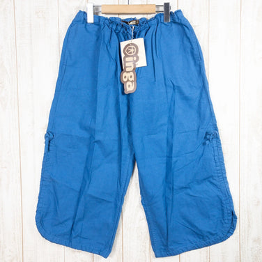 【Unisex XS ブルー系】 Inga ( インガ ) ムードラ パンツ Mudra pant コットン IDK00039 Unisex ルリイロ コットン ショーツ ショートパンツ ボトムス ウェア - 【公式】2ndGEAR（セカンドギア）Webショップ【登山用品・アウトドア用品専門 買取販売店】