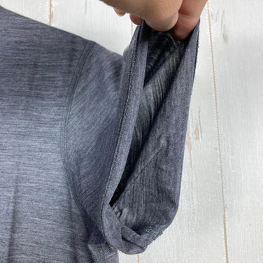 【Women's L グレー系】 Ridge Mountain Gear ( リッジマウンテンギア ) メリノ ベーシック ティー ショートスリーブ Merino Basic Tee Short Sleeve Heather Charcoal メリノウール ウェア ト