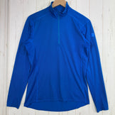 【Women's L ブルー系】 Arcteryx ( アークテリクス ) クール ハーフジップ シャツ Cool Half Zip Shirt ポリエステル ウェア トップス インナー シャツ ロングスリーブシャツ 化繊 z00059411  化繊 ロングスリーブシ