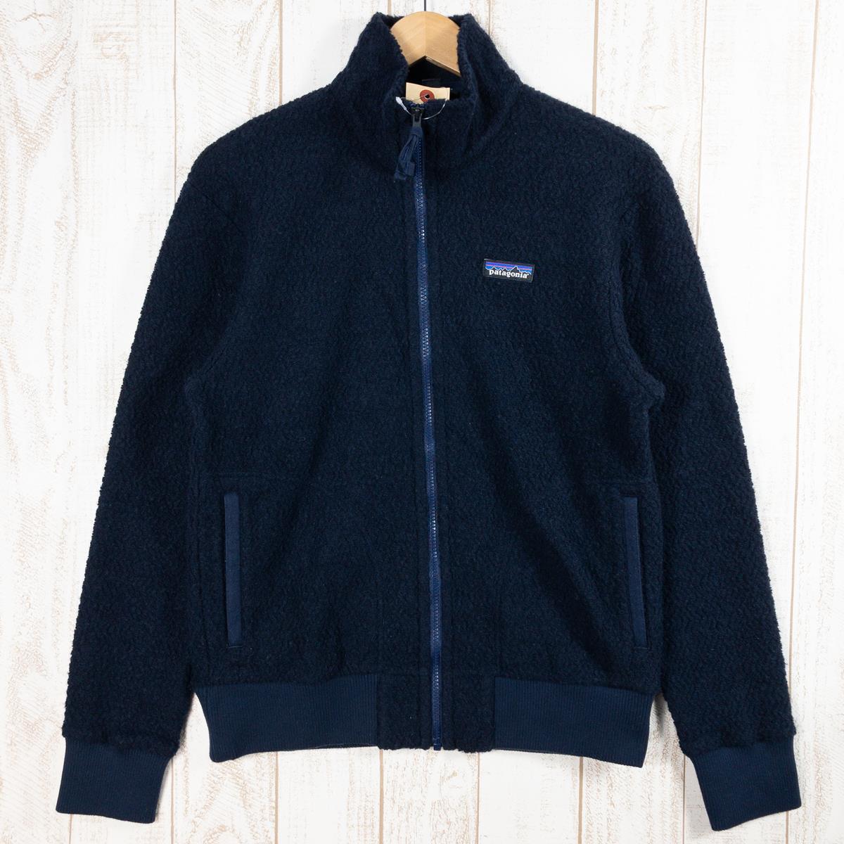 [Men's S Navy] Patagonia Woolyester Fleece Jacket Wool Fleece 26935 International Men's CNY Classic Navy