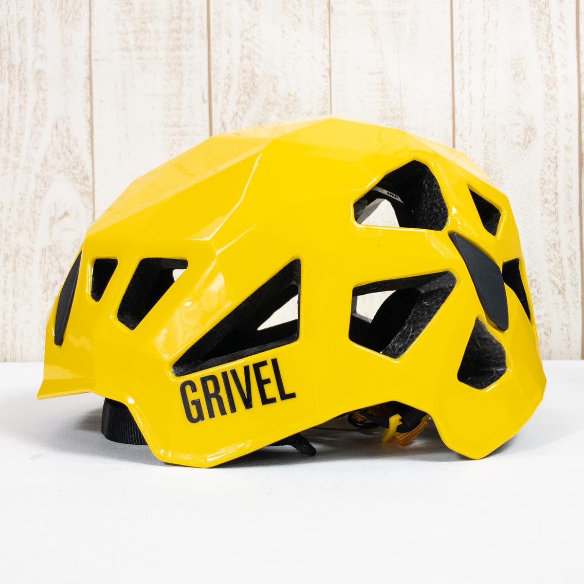 [Unisex One Size Yellow] Grivel Stealth Lightweight Mountain Helmet GV-HESTE Unisex Yellow Helmet