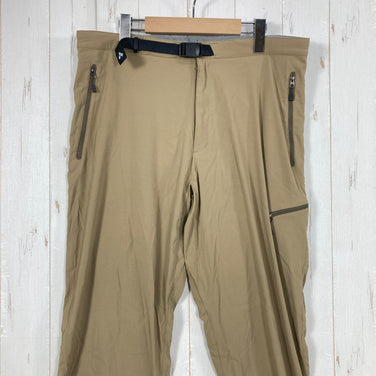 【Men's L ベージュ系】 Montbell ( モンベル ) ストレッチ ライト パンツ Stretch Light Pants 1WAYストレッチ はっ水加工 薄手 ナイロン ウェア ボトムス ロングパンツ ソフトシェル z00061373  ソフトシェル