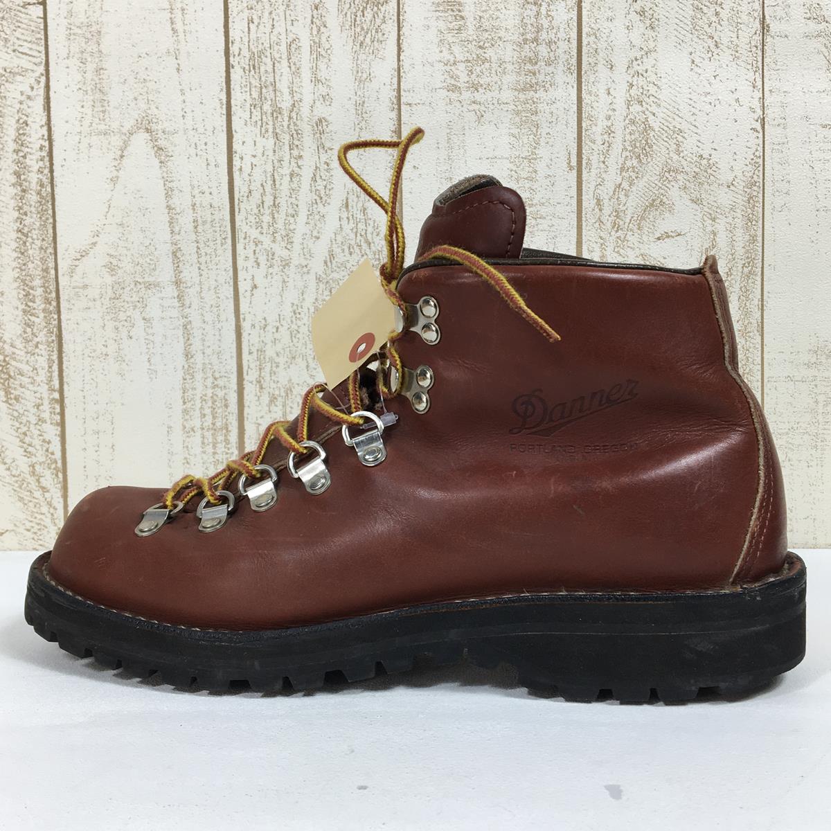 【Men's 25.5cm ブラウン系】 Danner ( ダナー ) 1990S マウンテン ライト ゴアテックス Mountain Light Gtx ビブラムソール レザー マウンテンブーツ 黒タグ アメリカ製 ビンテージ 入手困難 30520 Men's  トレッキン