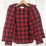 【Women's L レッド系】 Foxfire ( フォックスファイヤー ) ハミルトン チェック シャツ ポリエステル 8112095 Asian Women's 化繊 ロングスリーブシャツ インナー シャツ トップス ウェア - 【公式】2ndGEAR（セカンドギア）Webショップ【登山用品・アウトドア用品専門 買取販売店】