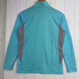 【Women's M ブルー系】 Montbell ( モンベル ) ウイックロン ZEO ロングスリーブ ジップシャツ Wicron ZEO Long Sleeve Zip Shirt ポリエステル ウェア トップス インナー シャツ ロングスリーブシャツ 化繊