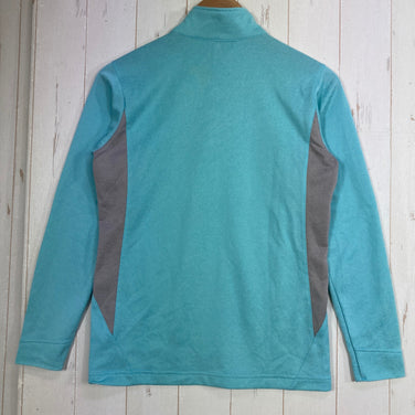 【Women's M ブルー系】 Montbell ( モンベル ) ウイックロン ZEO ロングスリーブ ジップシャツ Wicron ZEO Long Sleeve Zip Shirt ポリエステル ウェア トップス インナー シャツ ロングスリーブシャツ 化繊