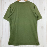【Men's S Green】 Teton Bros. Short Sleeve Tee Discontinued Model Hard to Find Tony DeBoom Polyester Wear Tops Inner Shirt Short Sleeve T-shirt Crew Neck Synthetic Fiber
