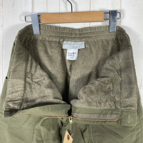 【Men's 3 グリーン系】 Axesquin Elements ( アクシーズクインエレメンツ ) オクタライニングのパンツ Octa Lining Pants ナイロン ウェア ボトムス ロングパンツ フリース Teijin Octa ( 帝人オクタ ) z0
