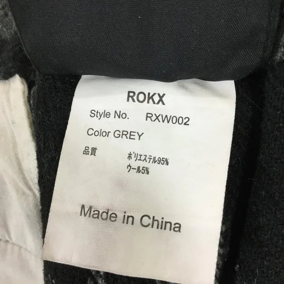 【Unisex S グレー系】 Rokx ( ロックス ) ウール チェック クライミング ショーツ RXW002 Unisex Grey ウール ショーツ ショートパンツ ボトムス ウェア - 【公式】2ndGEAR（セカンドギア）Webショップ【登山用品・アウトドア用品専門 買取販売店】