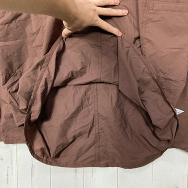 【Unisex L ブラウン系】 Atelier Blue Bottle ( アトリエブルーボトル ) ハイカーズヤッケ Hiker's JACKE PERTEX EQUILIBRIUM ナイロン ウェア トップス アウター ジャケット ウィンドシェル Pertex