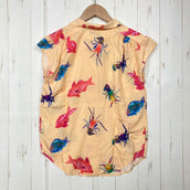 【Women's 2 ベージュ系】 2020 Patagonia ( パタゴニア ) ライトウェイト パタロハ シャツ Lightweight Pataloha Shirt SHVP レーヨン ウェア トップス インナー シャツ ショートスリーブシャツ  z000604