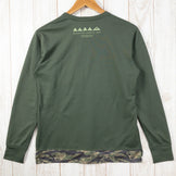 【Men's XS グリーン系】 Mountain Martial Arts | Mma ( マウンテンマーシャルアーツ ) ドライ ポケット ロング Tシャツ Dry Pocket Long Tee Khaki（カーキ×タイガーカモ） ポリエステル ウェア トップス - 【公式】2ndGEAR（セカンドギア）Webショップ【登山用品・アウトドア用品専門 買取販売店】