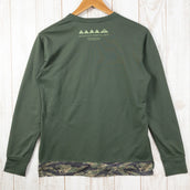 【Men's XS グリーン系】 Mountain Martial Arts | Mma ( マウンテンマーシャルアーツ ) ドライ ポケット ロング Tシャツ Dry Pocket Long Tee Khaki（カーキ×タイガーカモ） ポリエステル ウェア トップス - 【公式】2ndGEAR（セカンドギア）Webショップ【登山用品・アウトドア用品専門 買取販売店】