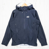 男士小号黑色 Millet Typhon 50000 弹力尼龙夹克 (Z00053405)