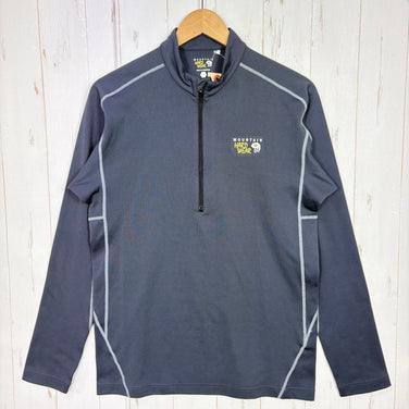 【Men's M グレー系】 Mountain Hardwear ( マウンテンハードウェア ) プルオーバー フィットシャツ ポリエステル ウェア トップス インナー シャツ ロングスリーブシャツ 化繊 z00057538  化繊 ロングスリーブシャツ インナー