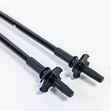 Black Diamond Distance Carbon FLZ 登山杖（均码，黑色）z00052758