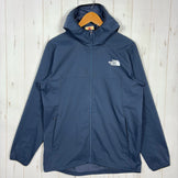 The North Face ES Anytime Wind Hoodie, Men's Size Medium, Navy. Polyester Windshell Jacket.