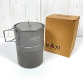 【OneSize グレー系】 Maxi（マキシ） エスプレッソ コーヒーメーカー 200ｍl チタン クックウェア クッカー コッフェル z00054106  クッカー コッフェル クックウェア