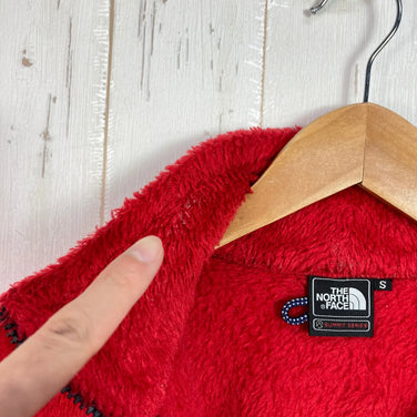 男士小号红色北面 Versa Air 拉链夹克 (Z00057040)