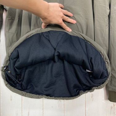 【Men's XL グリーン系】 Set Out（セトアウト） デュラブル ウォーム プルオーバー Durable Warm Pullover ナイロン ウェア トップス インナー シャツ ロングスリーブシャツ 化繊 Teijin Octa ( 帝人オクタ ) z00