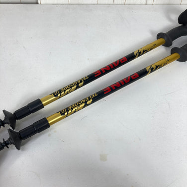 【135 ブラック系】 Paine ( パイネ ) テレスコープ III Telescpe III アルミ ポール ストック トレッキングポール z00060357  トレッキングポール ポール ストック