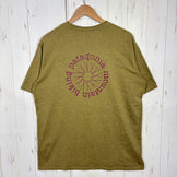 【Men's L グリーン系】 2023 Patagonia ( パタゴニア ) スポーク ステンシル レスポンシビリティー Spoke Stencil Responsibili Tee MOKH コットン ウェア トップス インナー シャツ ショートスリーブTシャ