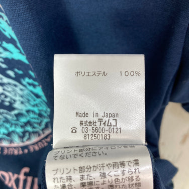 【Women's S ネイビー系】 Foxfire ( フォックスファイヤー ) Cシールド ライチョウ ティー ポリエステル ウェア トップス インナー シャツ ショートスリーブTシャツ クルーネック 化繊 z00059228  化繊 ショートスリーブTシャツ クルー