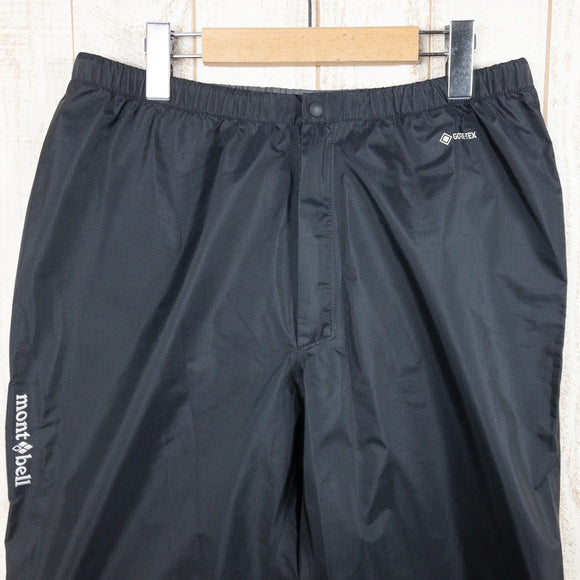 【Men's M-L ブラック系】 Montbell ( モンベル ) ストームクルーザー パンツ ゴアテックス ナイロン 1128562 Asian Men's GORE-TEX-3L ( ゴアテックス・3レイヤー ) レインシェル ロングパンツ ボトムス ウェア - 【公式】2ndGEAR（セカンドギア）Webショップ【登山用品・アウトドア用品専門 買取販売店】