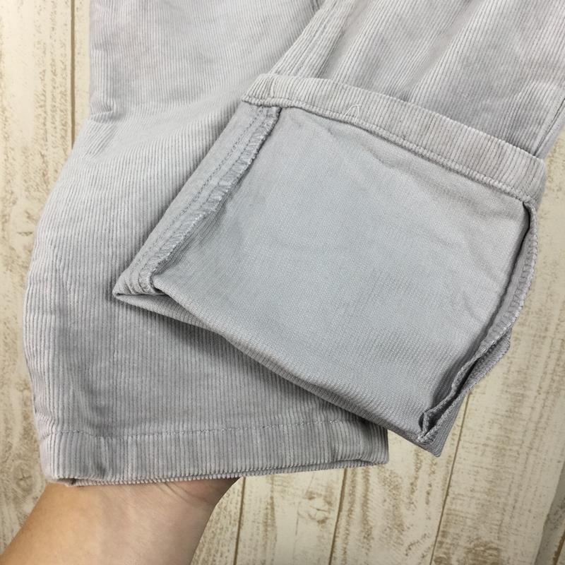 【Women's 26 グレー系】 Patagonia ( パタゴニア ) フィッテド コーデュロイ パンツ Fitted Corduroy Pants 55055 International Women's  コットン ロングパンツ ボトムス ウェア