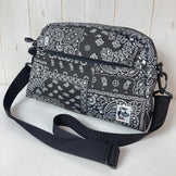 Chums 再生小号梯形单肩包（黑色，均码）z00053165，涤纶收纳袋