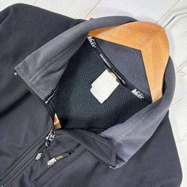 【Men's XL グレー系】 2000s Rei ( アールイーアイ ) レインフォースド フリース ジャケット Reinforced Fleece Jacket 入手困難 ポリエステル ウェア トップス アウター ジャケット フリース z00061480  フリ