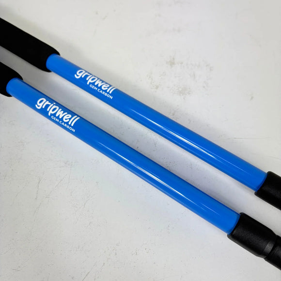 【125 ブルー系】 Gripwell ( グリップウェル ) ジェム カーボン Gem Carbon カーボン ポール ストック トレッキングポール z00057501  トレッキングポール ポール ストック