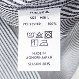 【Men's L グレー系】 Ridge Mountain Gear ( リッジマウンテンギア ) ベーシック ロングスリーブ シャツ ストライプ Basic Long Sleeve Shirt Stripe Grey x White ポリエステル ウェア トップ - 【公式】2ndGEAR（セカンドギア）Webショップ【登山用品・アウトドア用品専門 買取販売店】