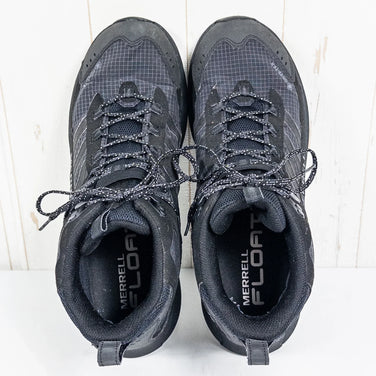 男士 Merrell Moab Speed 2 Mid Gore-Tex 徒步靴，尺码 29.0 厘米，黑色（z00053317）