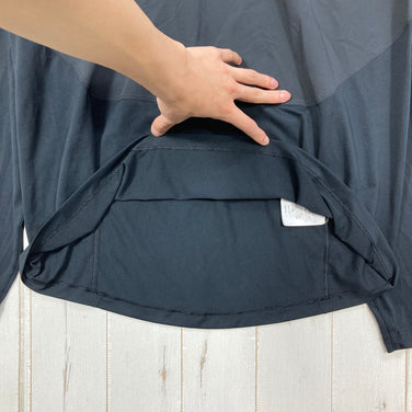 【Men's L ブラック系】 7Mesh ( セブンメッシュ ) コンパウンド シャツ COMPOUND SHIRT ポリエステル ウェア トップス インナー シャツ ロングスリーブTシャツ クルーネック 化繊 z00059044  化繊 ロングスリーブTシャツ