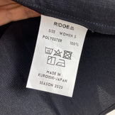 Ridge Mountain Gear 女士小号黑色聚酯纤维基础款长袖衬衫，黑色海军蓝。涤纶。包含上衣和内衣。