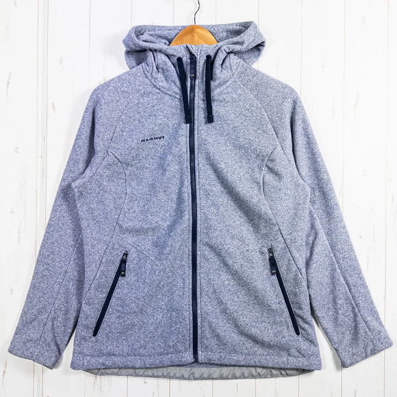 【Women's L ネイビー系】 Mammut ( マムート ) ヤンパ アドバンスド ミッドレイヤー フーデッド ジャケット  Yampa Advanced ML Hooded Jacket ポリエステル 1010-22240 Women's  フリース アウター