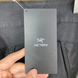 [Men's 30-Short Black] Arcteryx Cronin Cotton Pant Organic Cotton Apparel Bottoms Long Pants Cotton z00057408 Cotton Long Pants Bottoms Apparel