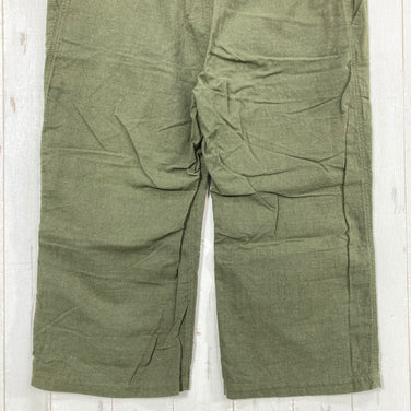 【Men's M グリーン系】 Montbell ( モンベル ) カミコ イージー ニッカ KAMICO Easy Knicker コットン ウェア ボトムス ロングパンツ コットン z00058628  コットン ロングパンツ ボトムス ウェア