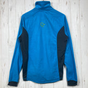 【Men's M ブルー系】 Norrona ( ノローナ ) フォルケティン ウォーム1 ジャケット Falketind Warm1 Jacket Caribbean Blue ポリエステル ウェア トップス アウター ジャケット フリース z00058707