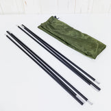 Warbonnet Outdoors Hammock Inner Pole Sleeping System (One Size, Black) (z00053293)