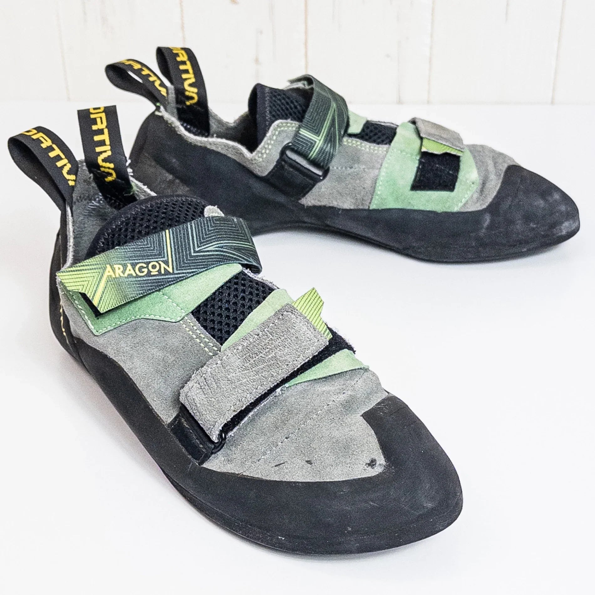 【27.3cm グレー系】 La Sportiva ( ラ・スポルティバ ) アラゴン Aragon レザー ロッククライミングギア z00052427 ロッククライミングギア - 【公式】2ndGEAR（セカンドギア）Webショップ【登山用品・アウトドア用品専門 買取販売店】