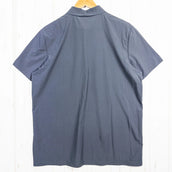 【Men's M グレー系】 Jackwolfskin ( ジャックウルフスキン ) ハーフボタンシャツ ポリエステル ウェア トップス インナー シャツ ショートスリーブシャツ 化繊 z00053102  化繊 ショートスリーブシャツ インナー シャツ トップス