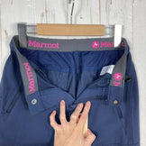 【Women's S Navy】 Marmot Trek Comfo Pant Nylon Wear Bottoms Long Pants Softshell z00059151 Softshell Long Pants Bottoms Wear