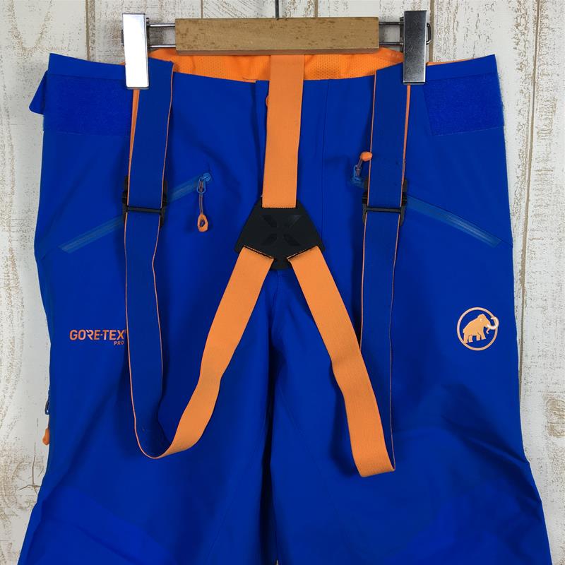 【Men's 46 ブルー系】 Mammut ( マムート ) ノードヴァンド プロ ハードシェル パンツ Nordwand Pro Hs Pants アイガーエクストリーム ゴアテックスプロ ノードワンド 1020-12040 International Men'