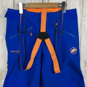 【Men's 46 ブルー系】Mammut ( マムート ) ノードヴァンド プロ ハードシェル パンツ Nordwand Pro Hs Pants アイガーエクストリーム ゴアテックスプロ ノードワンド 1020-12040 International Men's ハードシェル ロングパンツ ボトムス ウェア - 【公式】2ndGEAR（セカンドギア）Webショップ【登山用品・アウトドア用品専門 買取販売店】