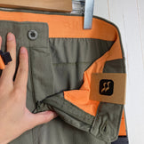 【Men's S グリーン系】 Rab ( ラブ ) アグデン パンツ Agden Pants QFW-26 LIGHT KAHKI z00058349 LIGHT KAHKI ソフトシェル ロングパンツ ボトムス ウェア