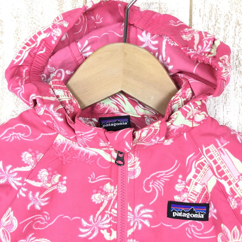 [Baby's 12M Pink] Patagonia Baby Baggies Jacket 60288 International Baby's Windshell Outer Jacket Tops Wear